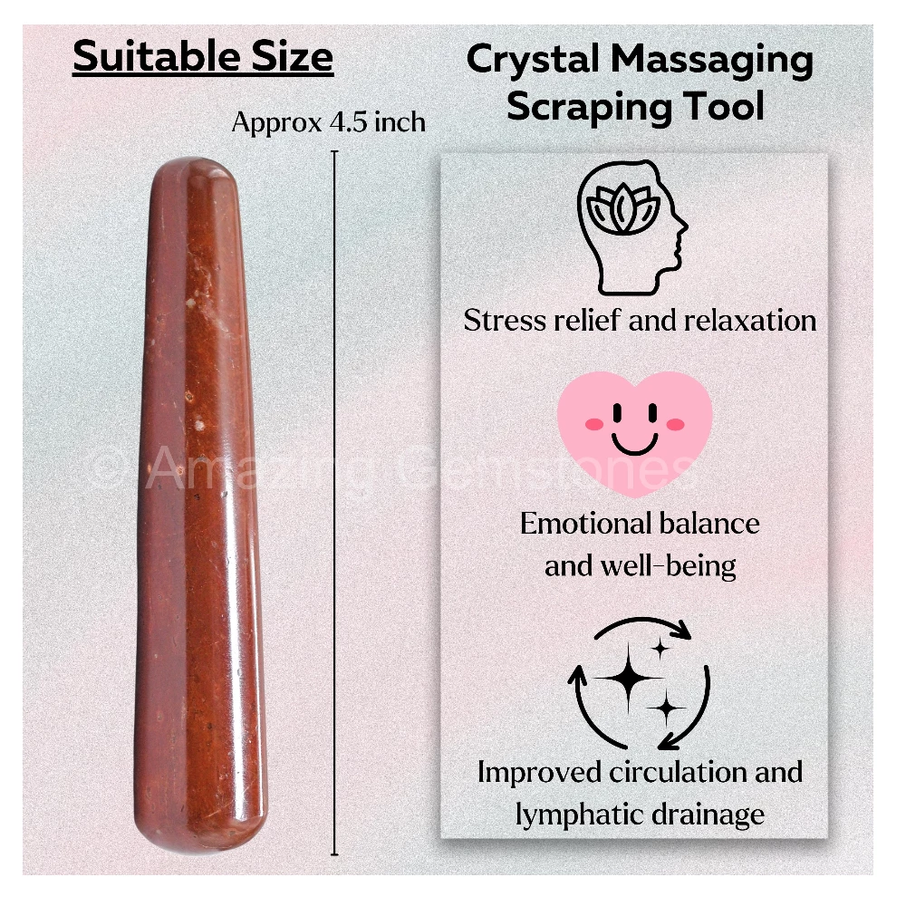 Red Jasper Wand