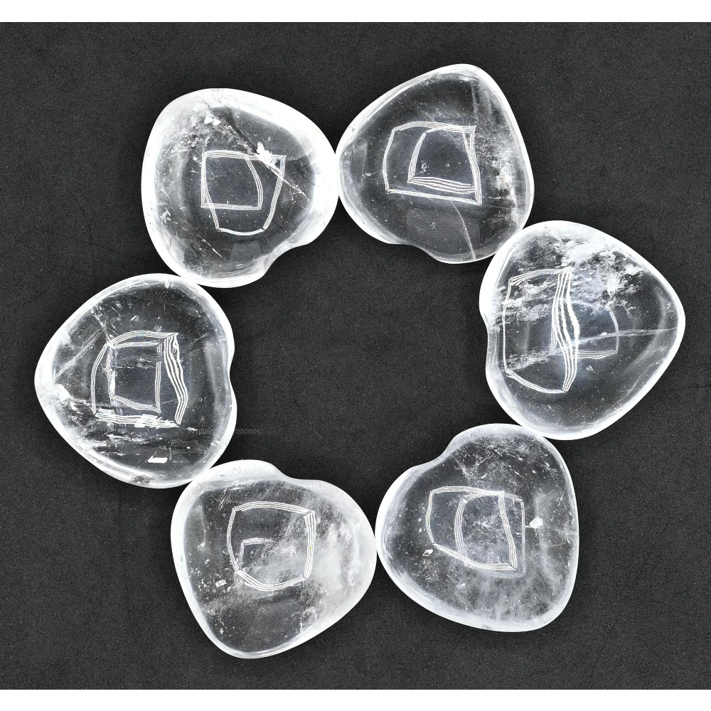 Clear Quartz Heart