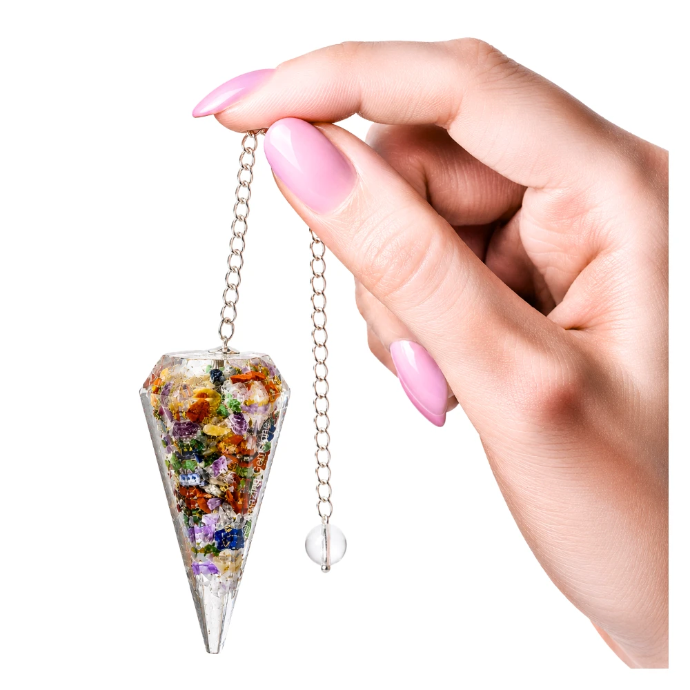 Multi Chakra Orgone Pendulum
