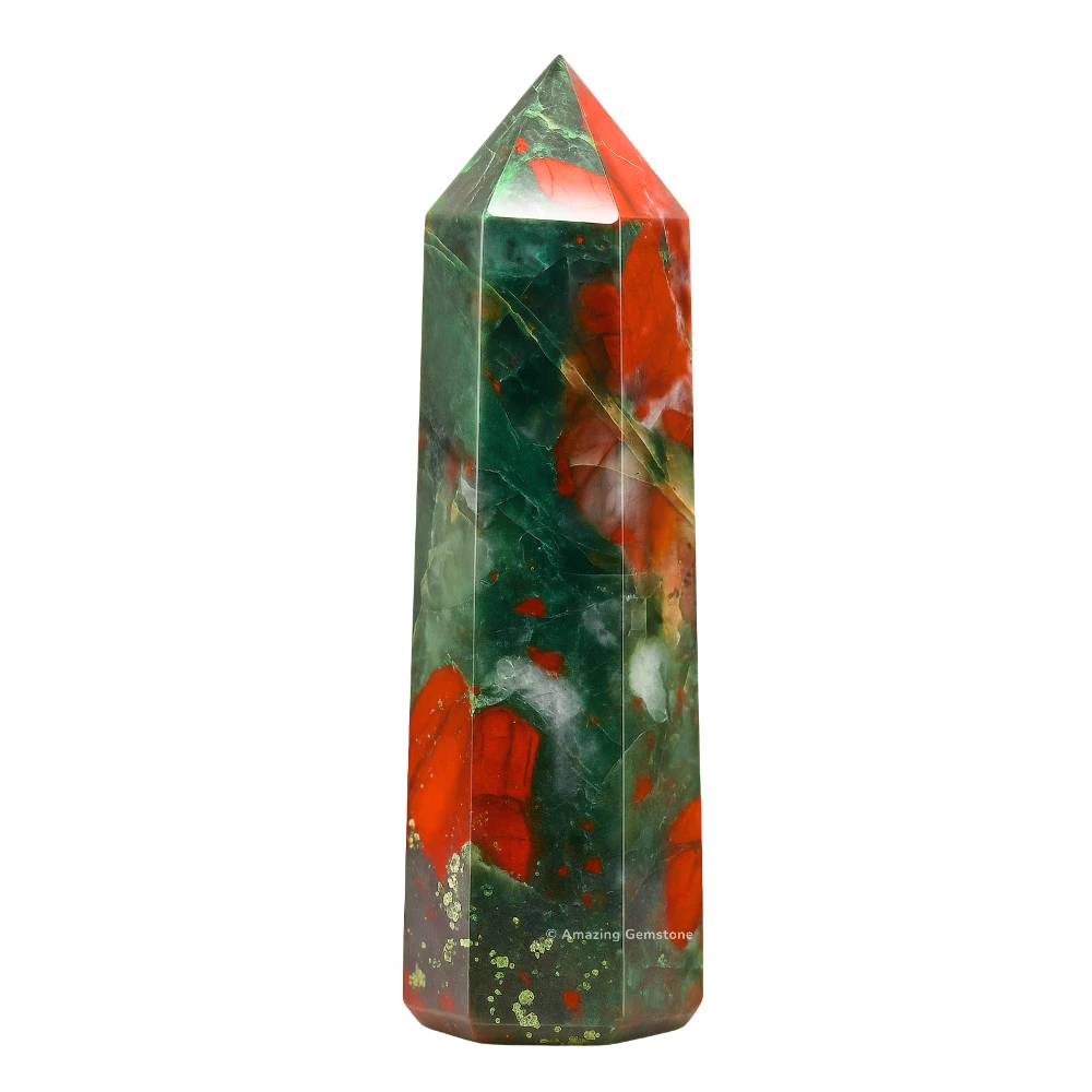 African Bloodstone Tower (5.5" to 6" Inch)
