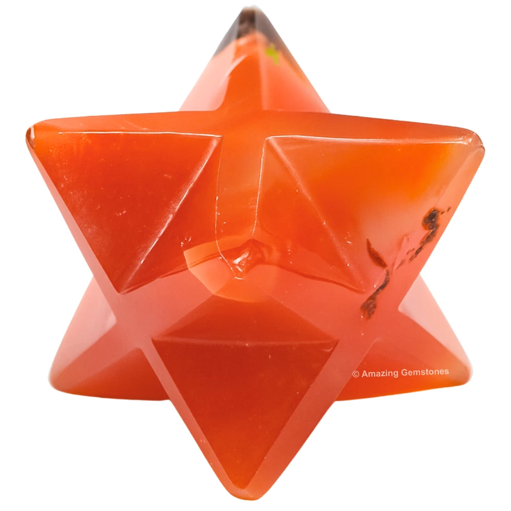 Carnelian Merkaba (15-20 mm)