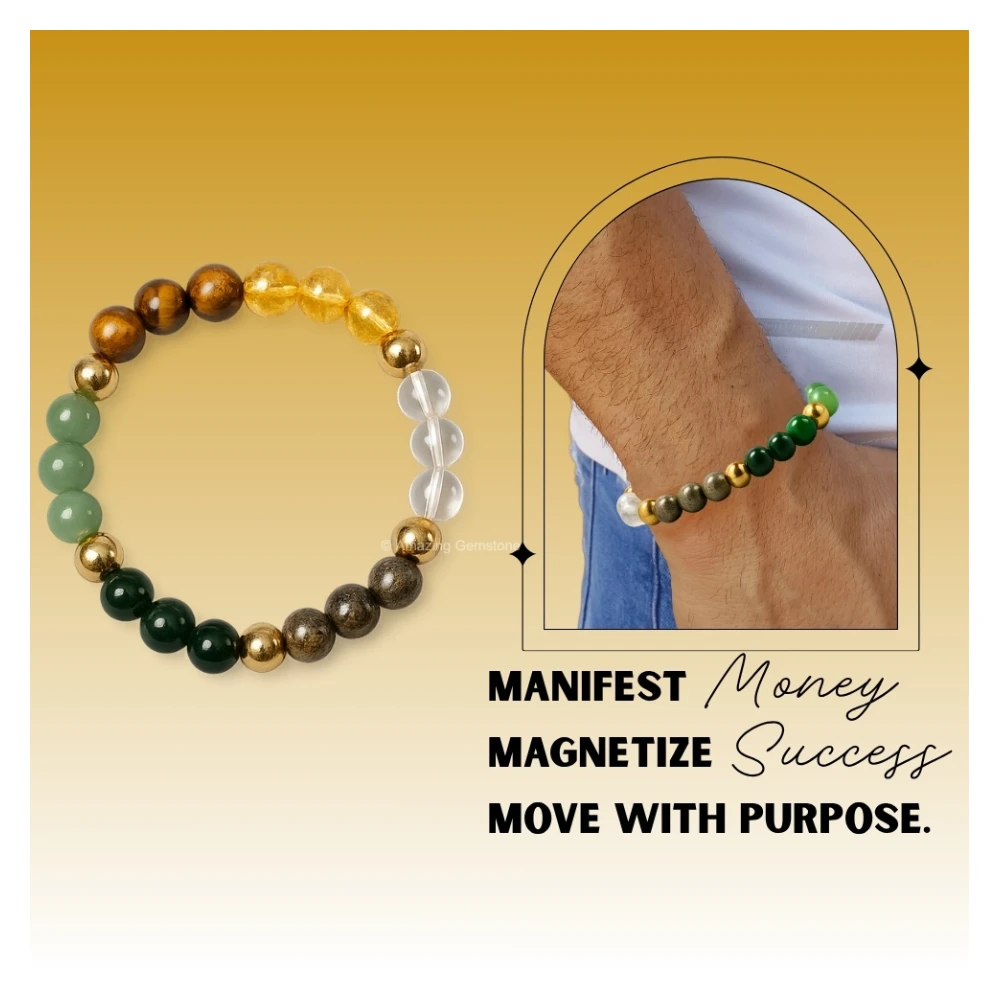 Dhan Yog Bracelet (Stretchable)