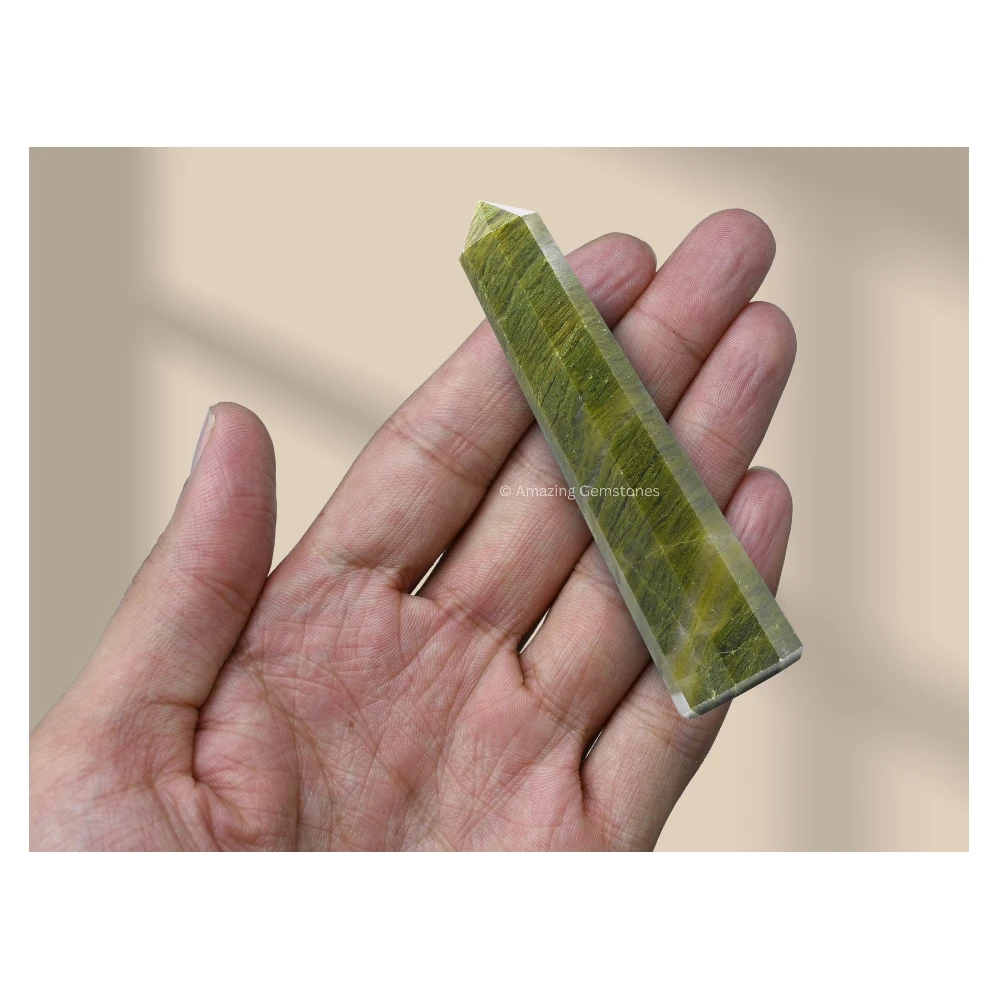Vesuvianite Tower (3-4 INCH)