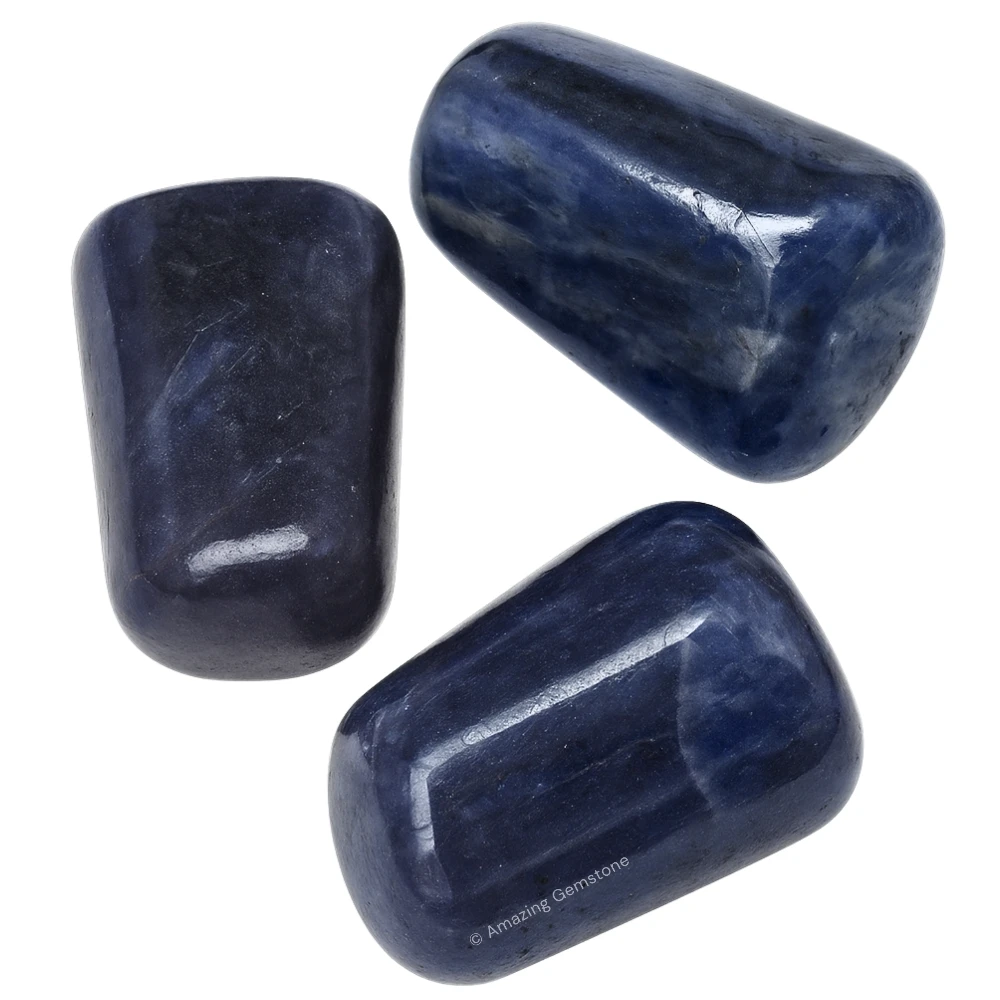 Tumbled Iolite Crystals Stones (1 oz)