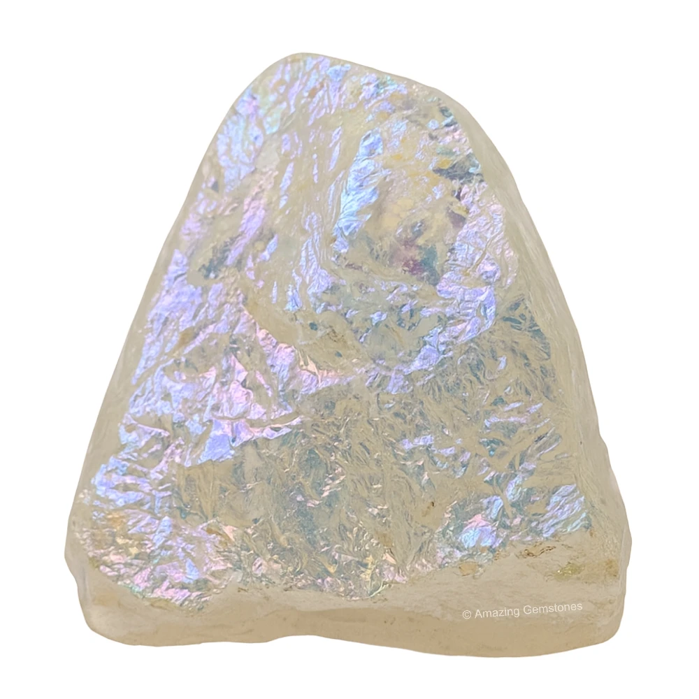 Angel Aura Quartz Raw Crystals (5 Pieces)