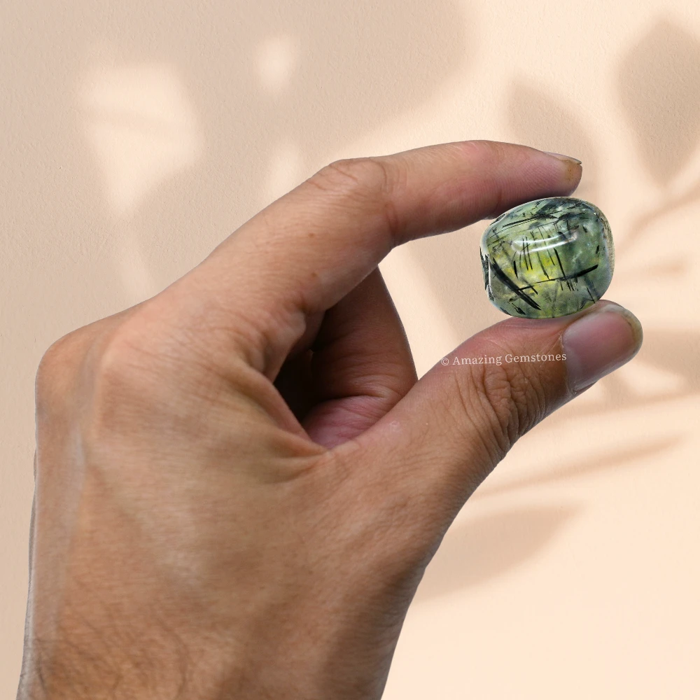 Tumbled Prehnite Stone Crystals (1000+ Carats)