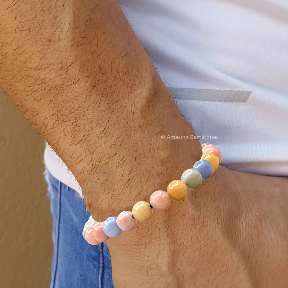 Morganite Bracelet (Adjustable)