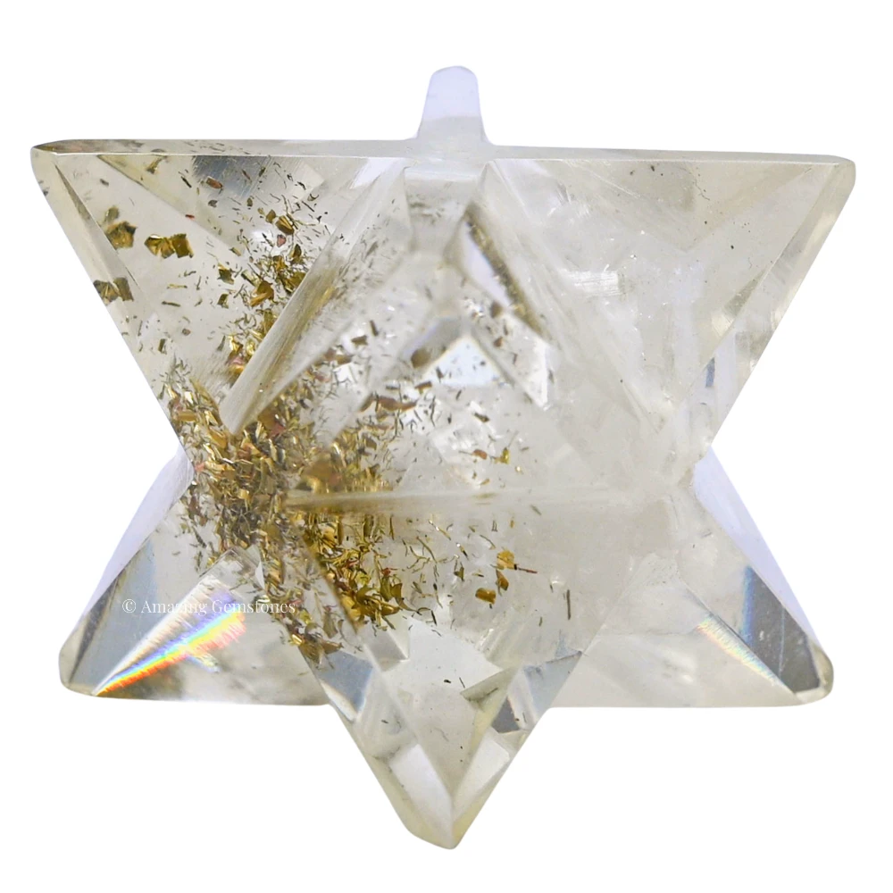Selenite Orgone Merkaba - 1 Inch