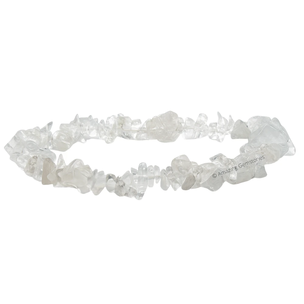 Clear Quartz Chips Bracelet