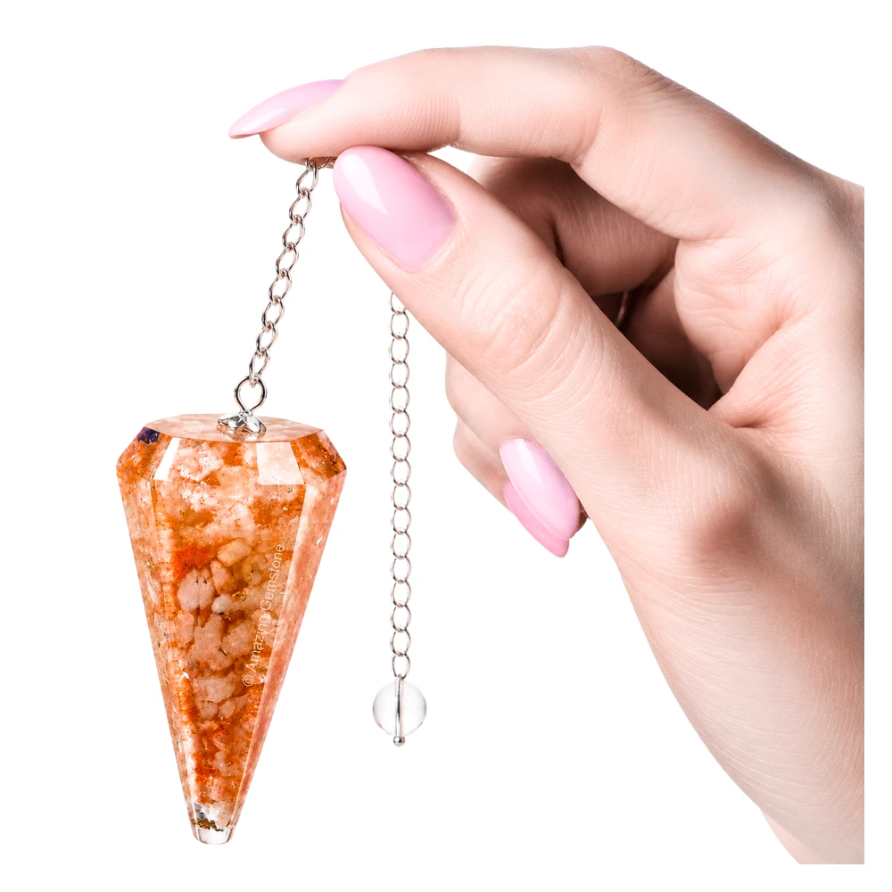 Sunstone Orgone Pendulum