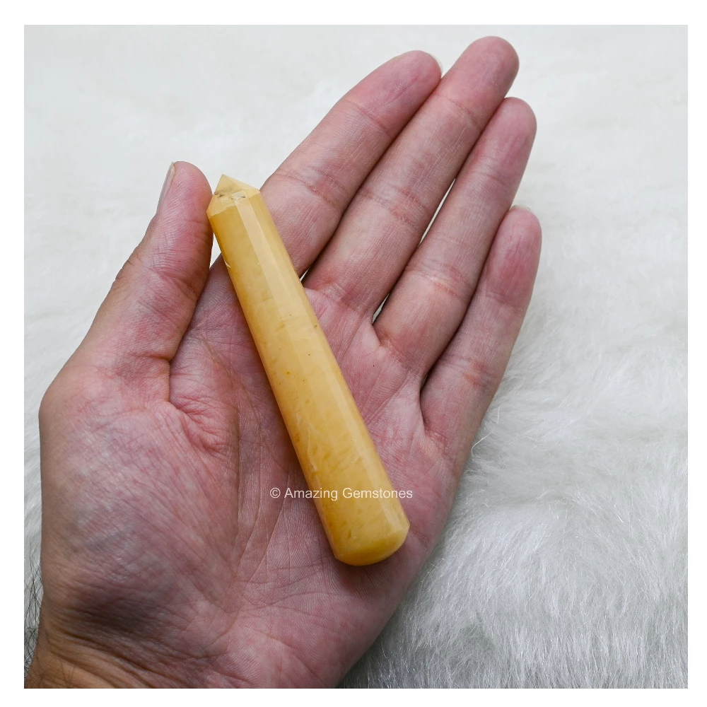 Yellow Aventurine Wand (Faceted)