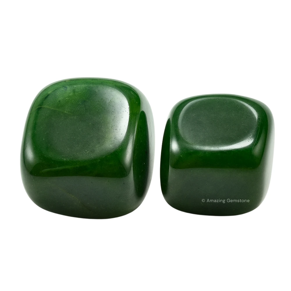 Tumbled Green Aventurine (Dark) Stone Crystals (1 oz)