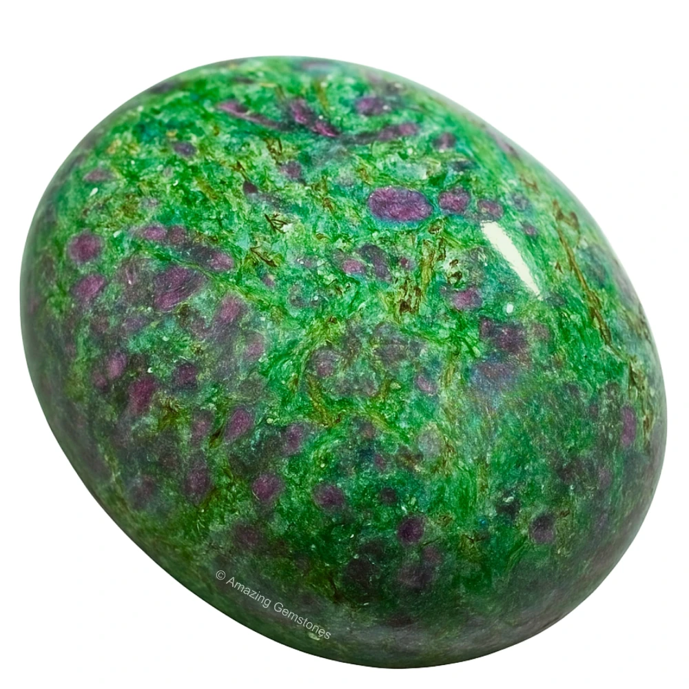 Ruby Fuchsite Palm Stone