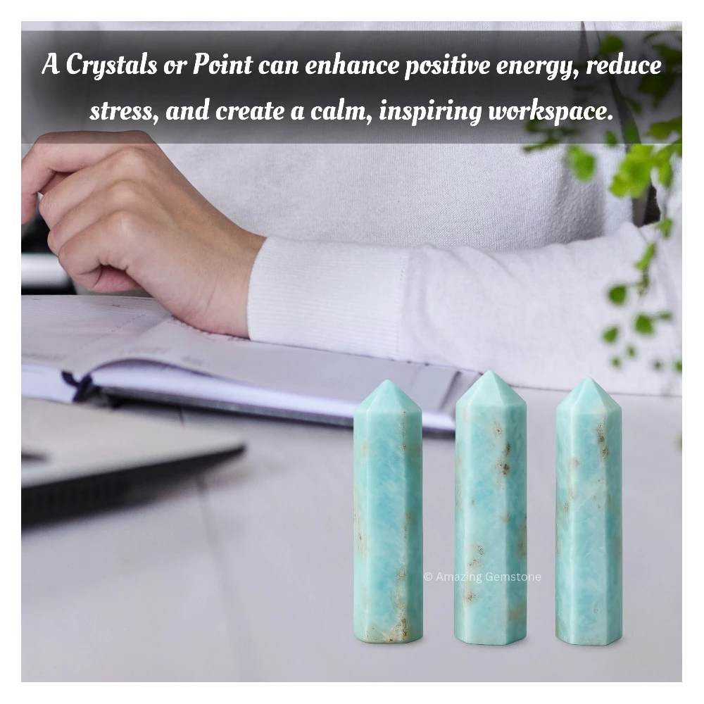 Caribbean Calcite Pencil Points (Set of 3)