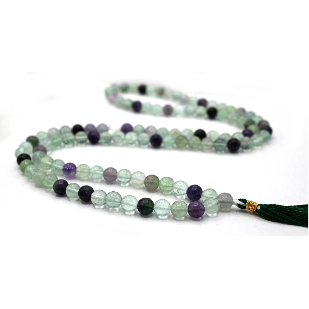 Multi Fluorite Mala (Without Knot)