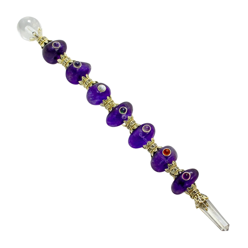 Amethyst Tumbled Healing Wand