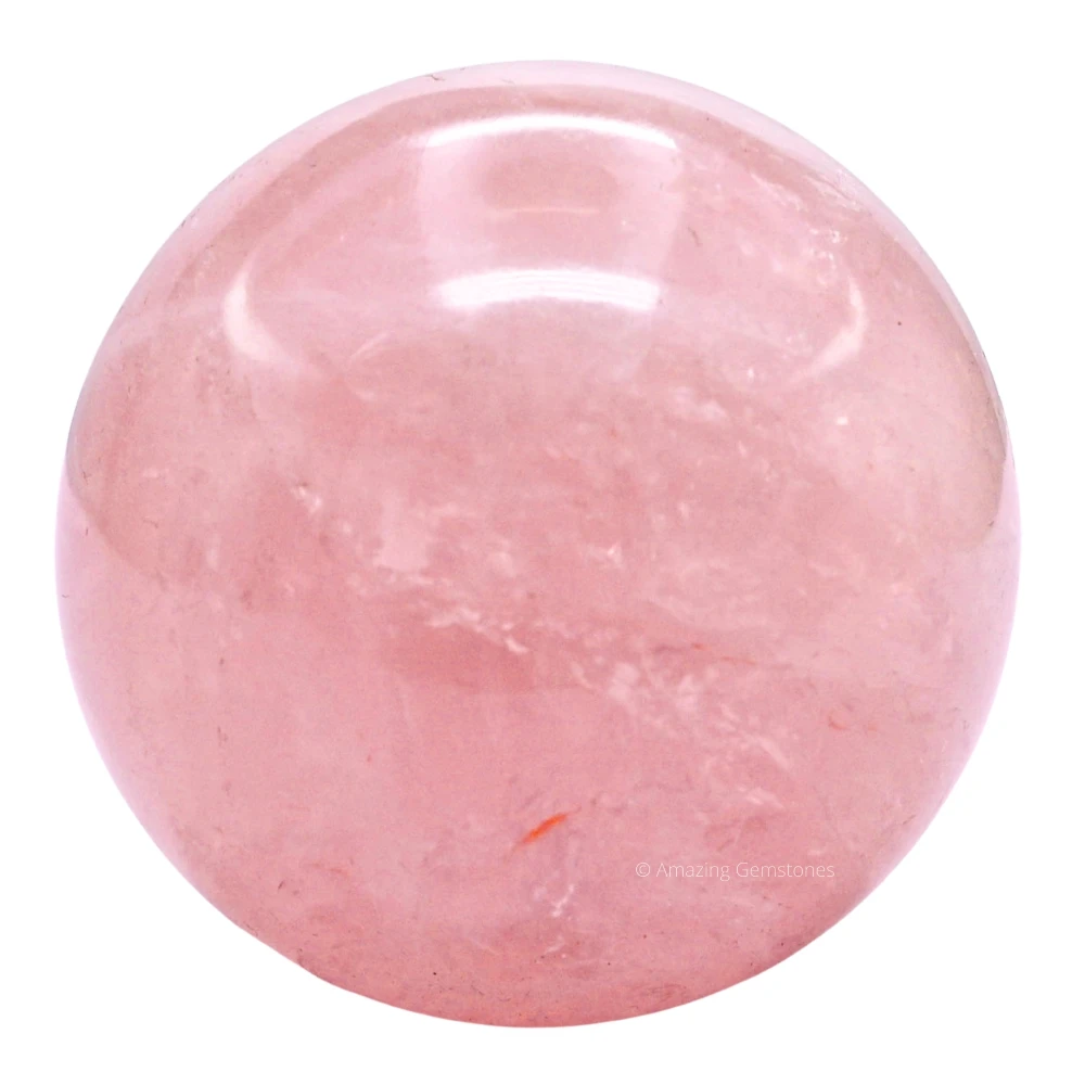 Large Rose Quartz Sphere (2.5 Inch)