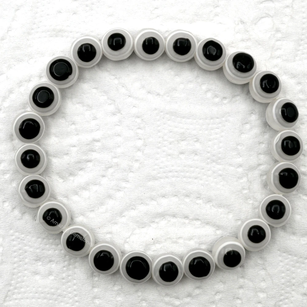 Smokey Evil Eye Bracelet
