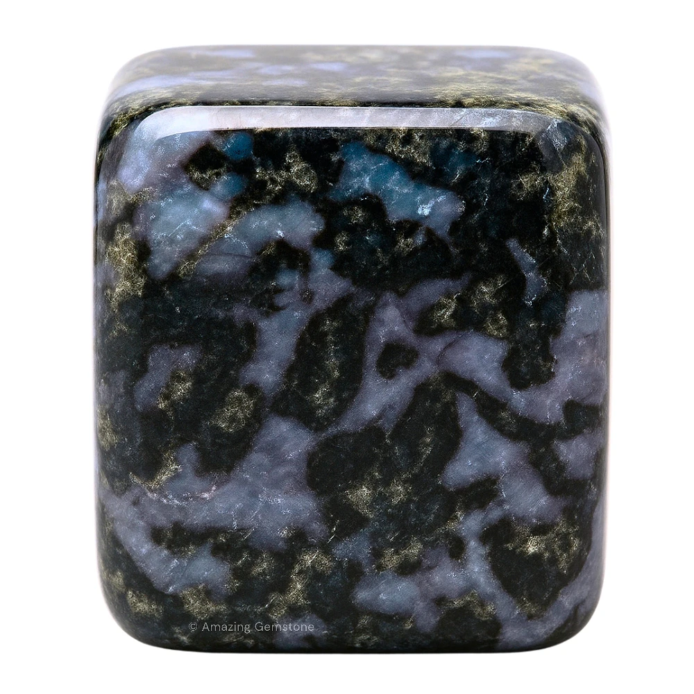 Tumbled Indigo Gabbro Stone Crystals (1000+ Carats)