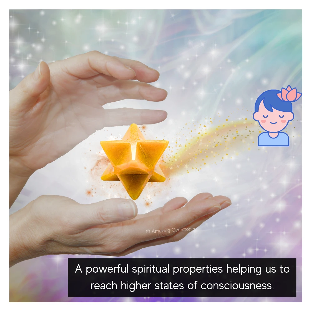 Yellow Jasper Merkaba (15-20mm)