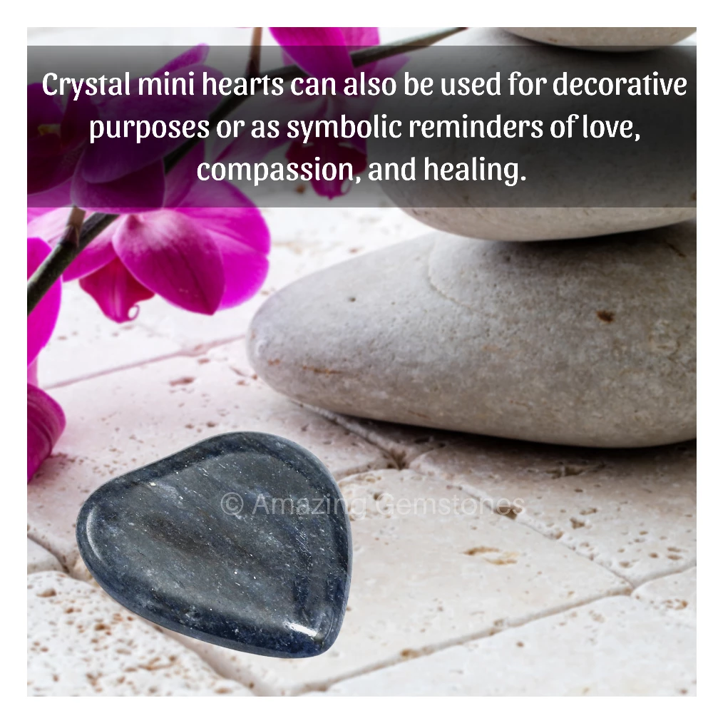 Blue Aventurine Heart (Pack of 2)