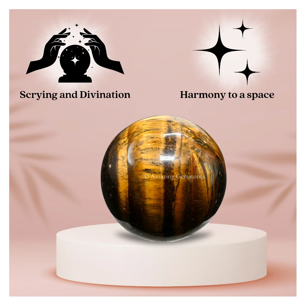 Tiger Eye Sphere (1 Inch)