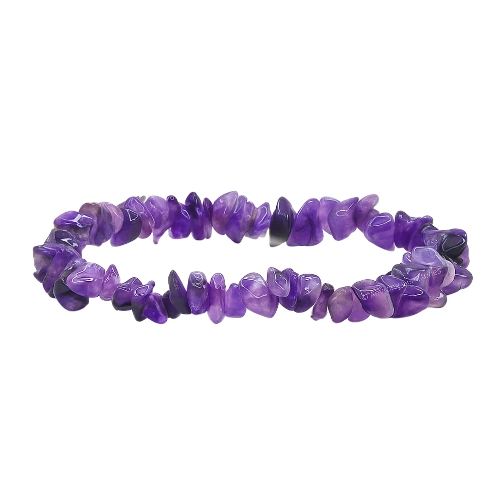 Amethyst Chips Bracelet