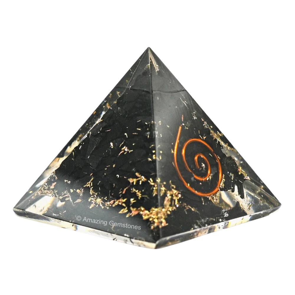 Shungite Orgone Pyramid - Mini