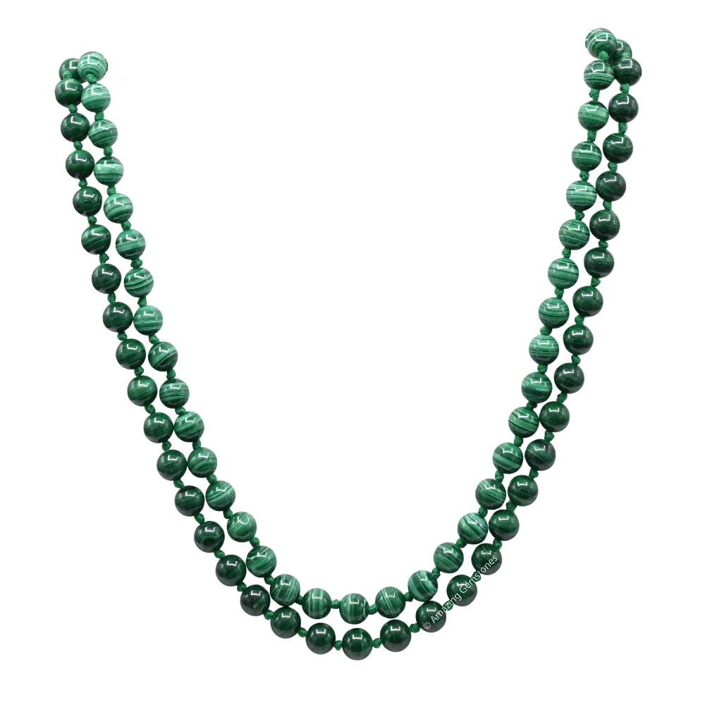 Malachite Mala (Hand Knotted)