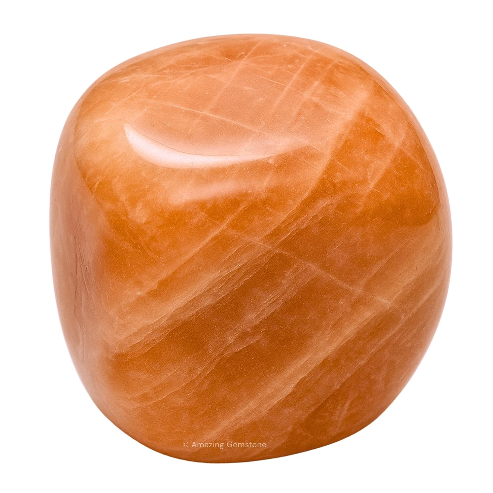 Tumbled Peach Moonstone Crystals Stones (1 oz)