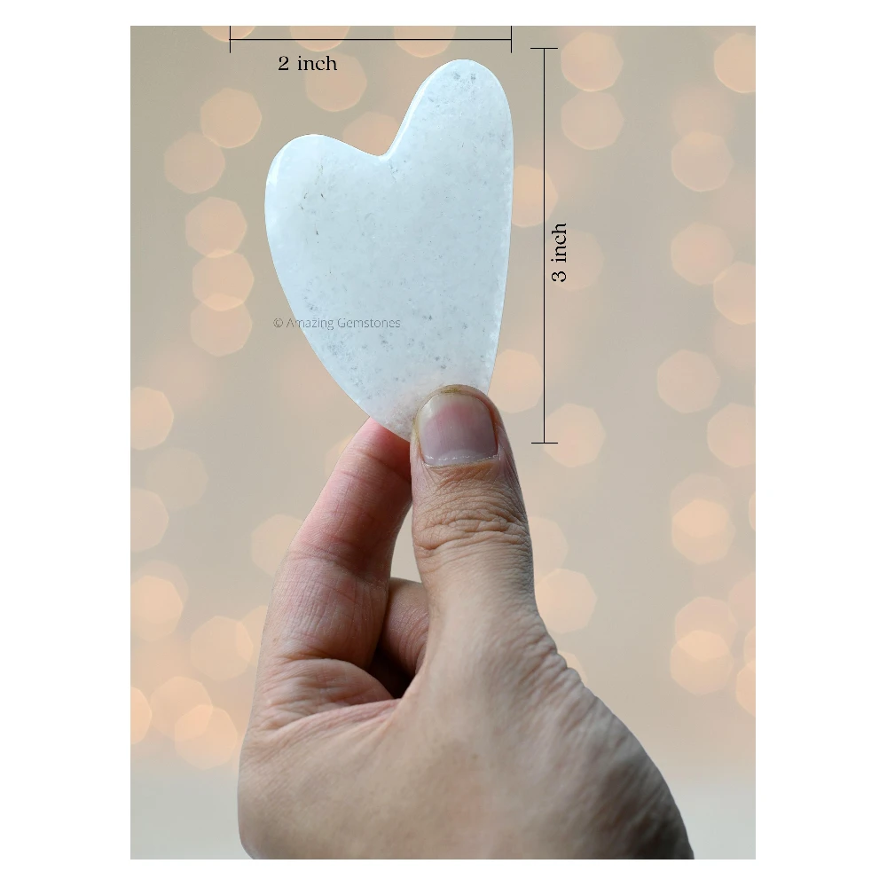 Clear Quartz Gua Sha
