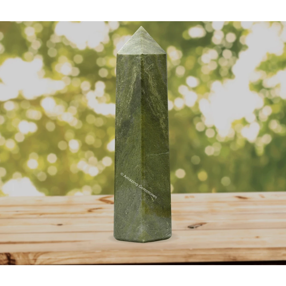 Vesuvianite Tower (5.5" to 6" INCH)