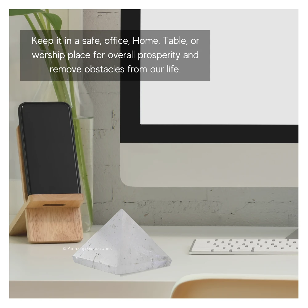 Clear Quartz Pyramid (1.5 Inch)