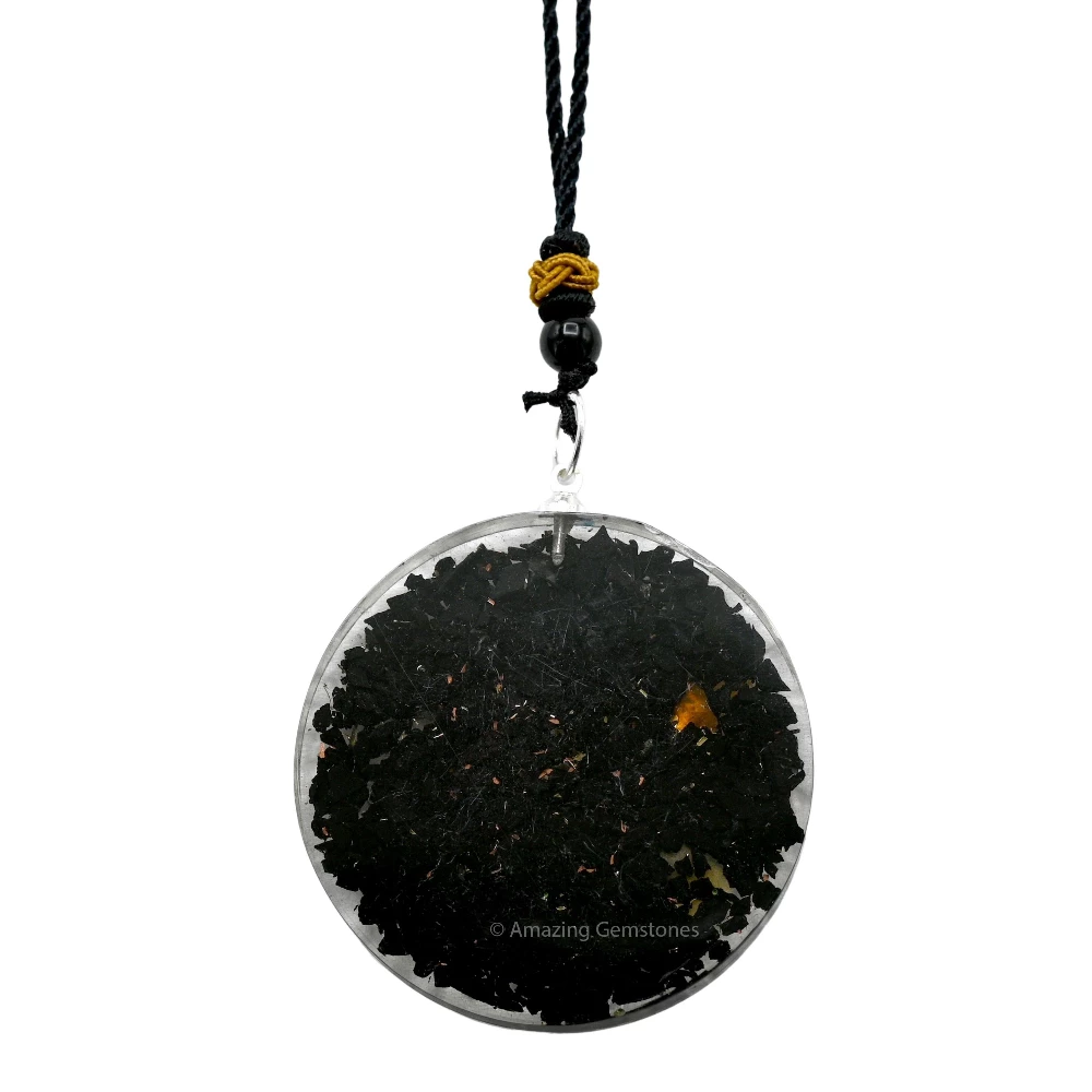 Shungite Orgone Necklace - Metatron