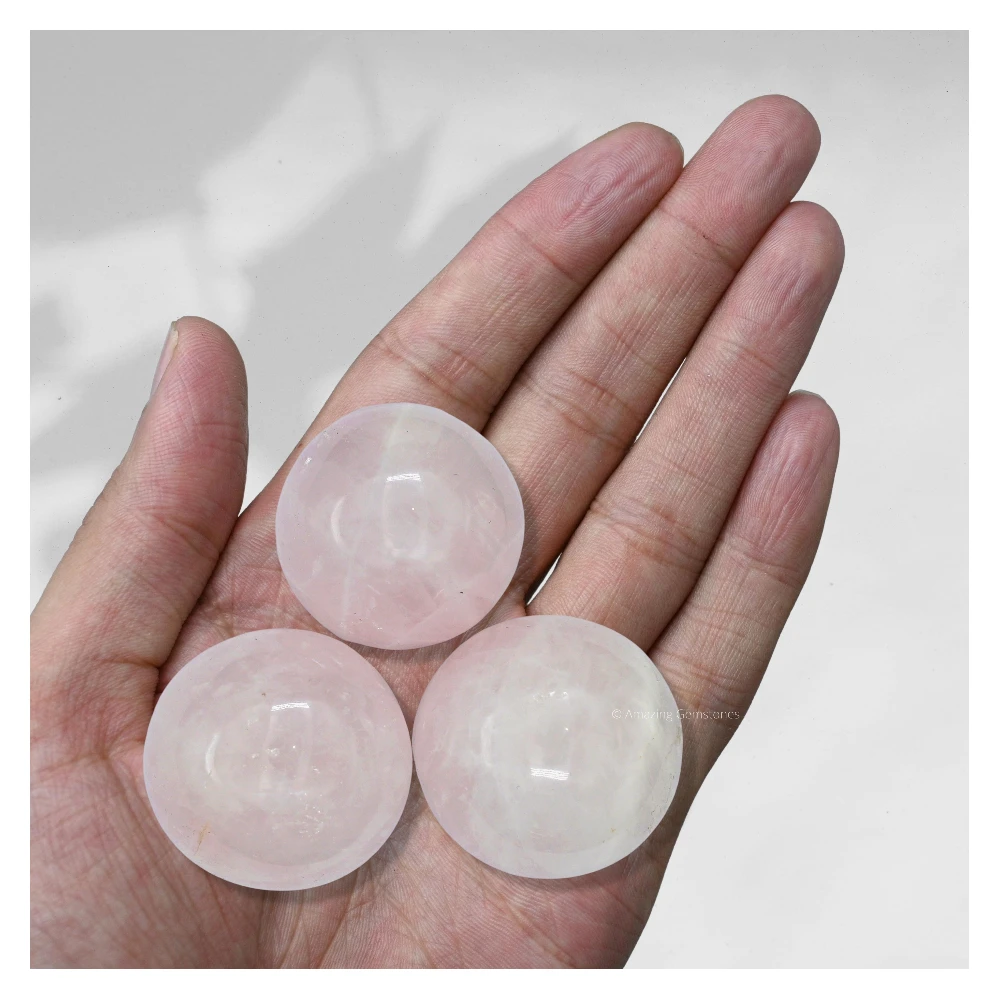 Rose Quartz Sphere (1.5 Inch)