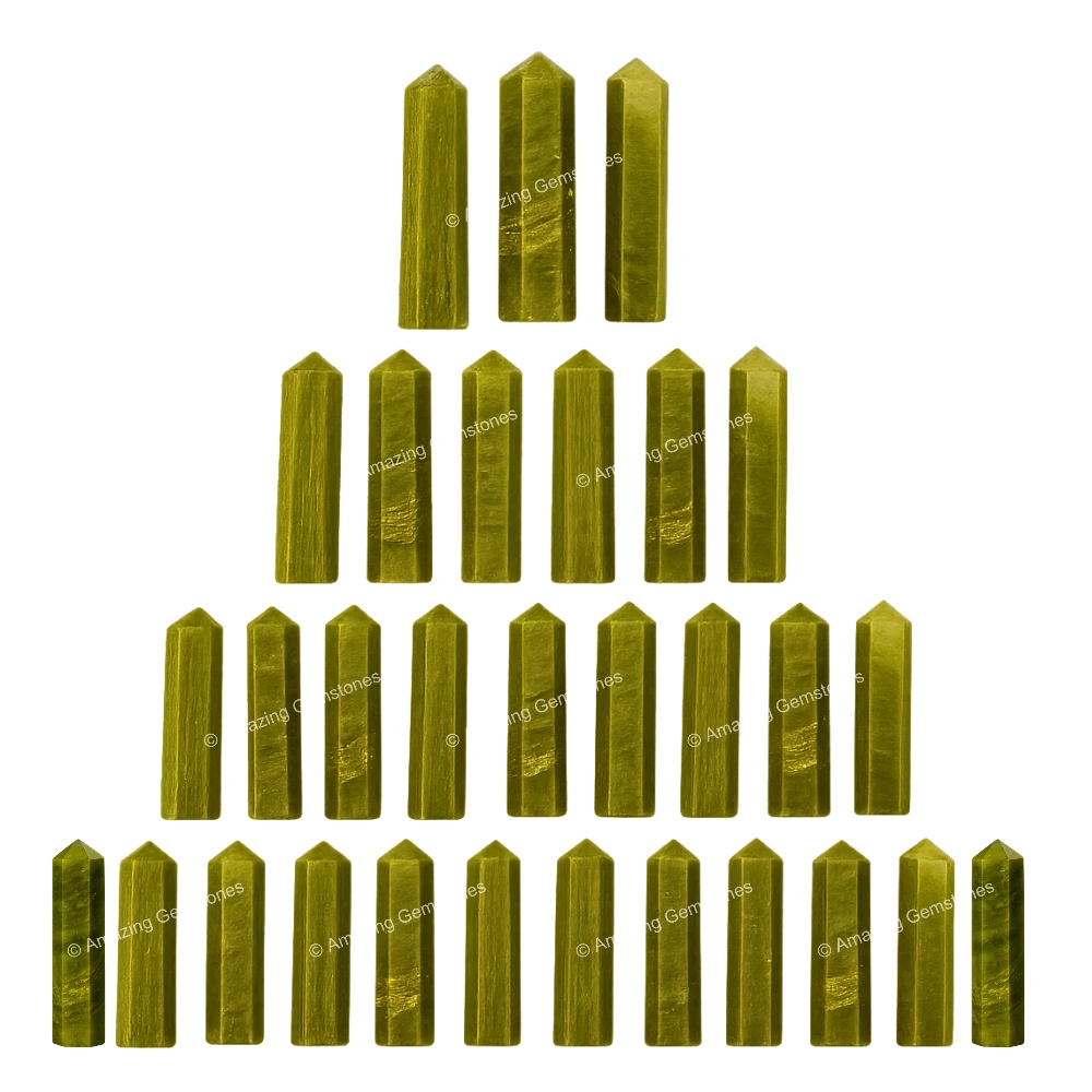 Vesuvianite Pencil Points (Set of 3)