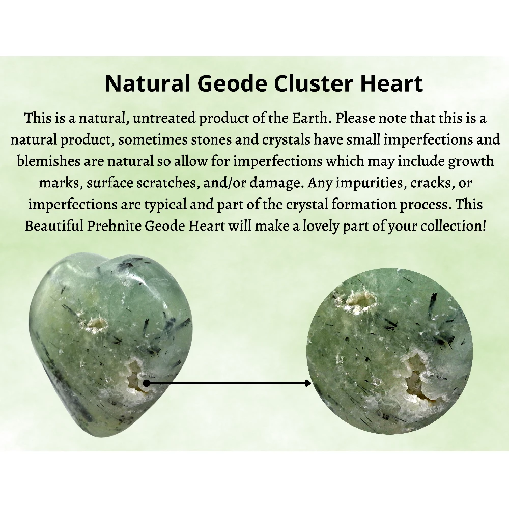 Prehnite Heart