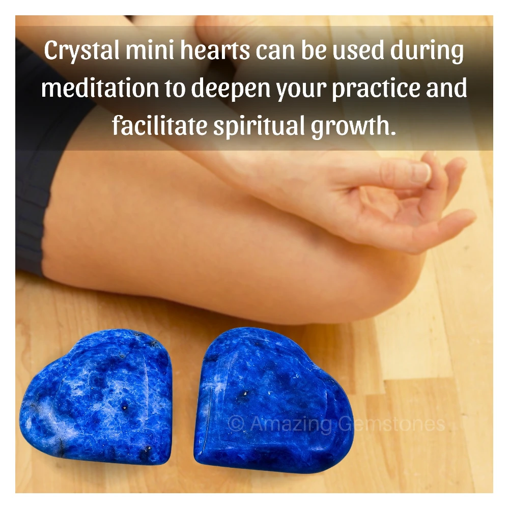 Sodalite Heart (Pack of 2)