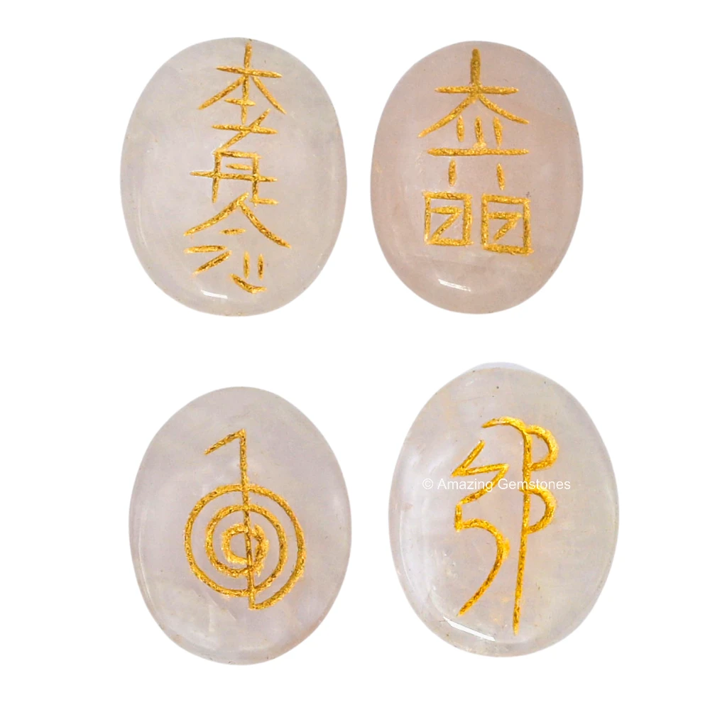 Rose Quartz Usui Reiki Set