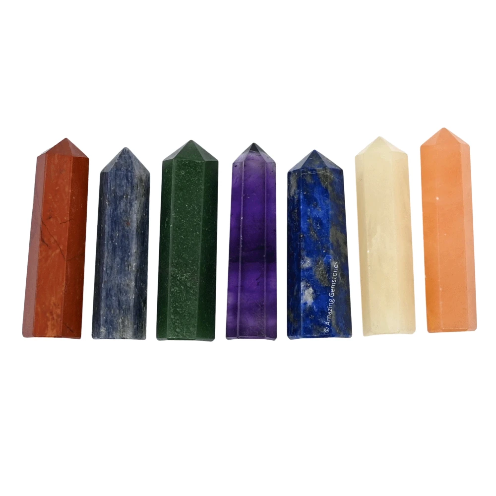 Mix Gemstone Pencil Points