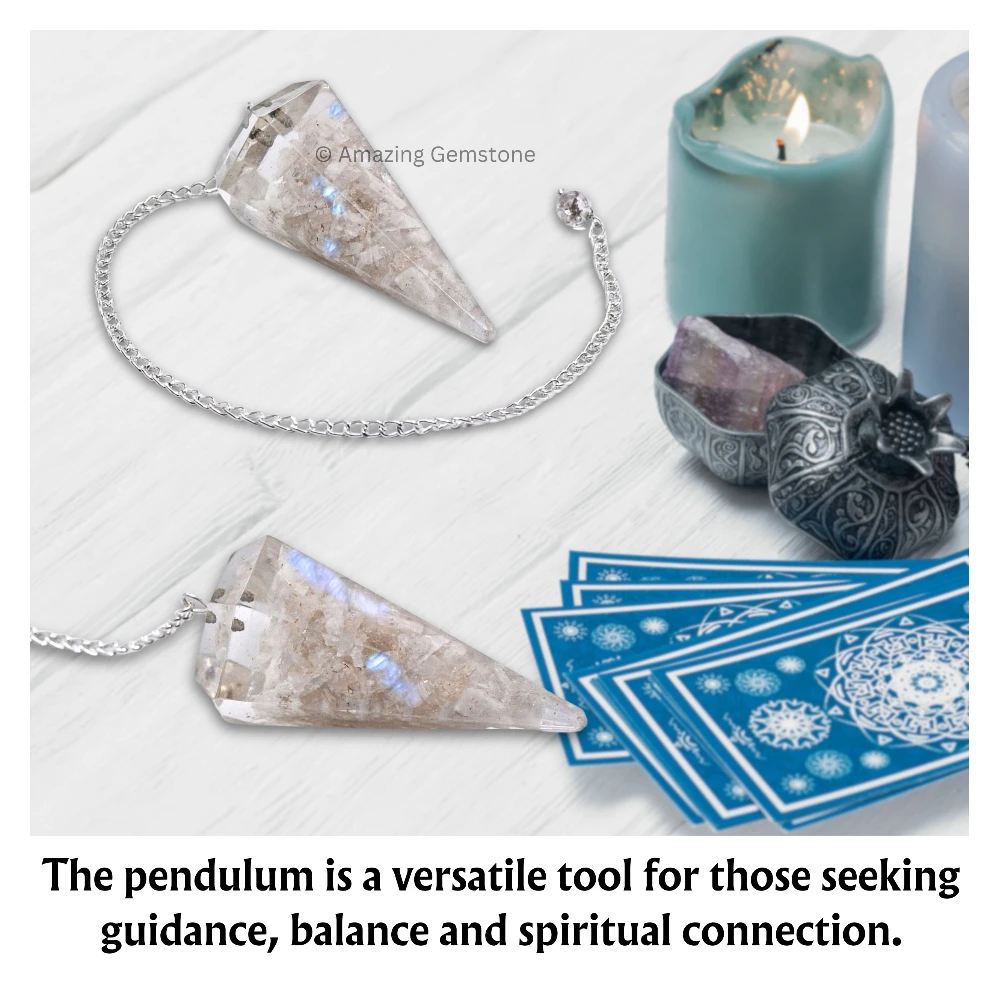 Moonstone Orgone Pendulum
