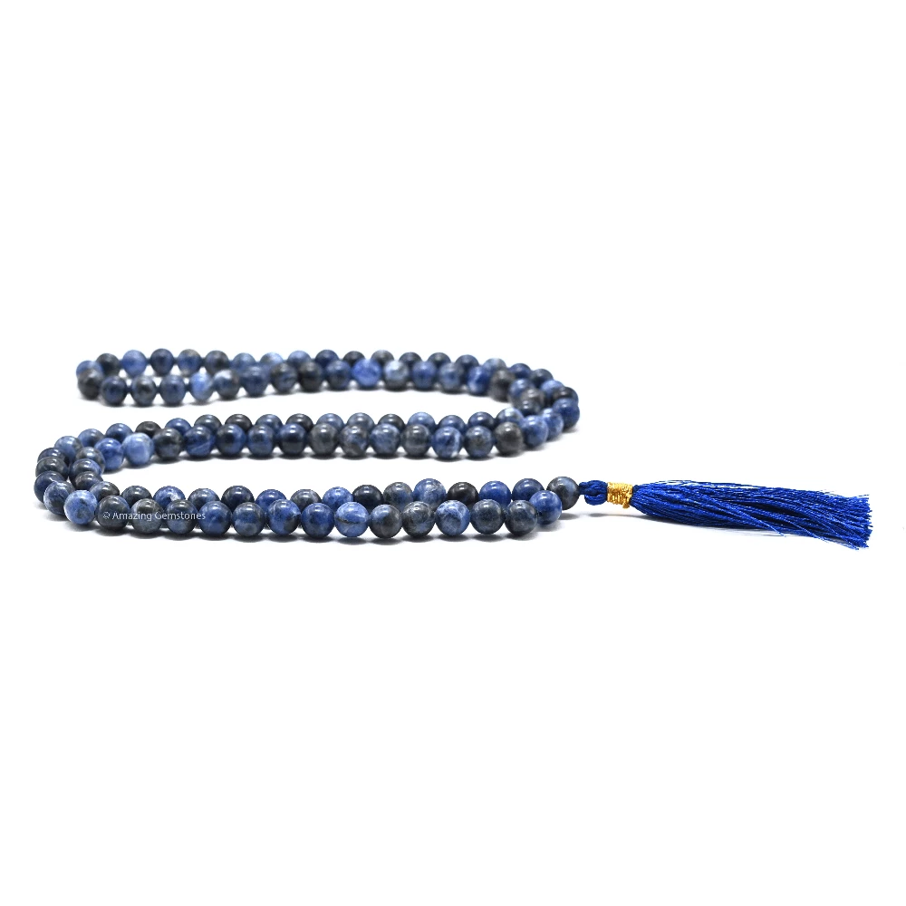 Sodalite Mala (Without Knot)