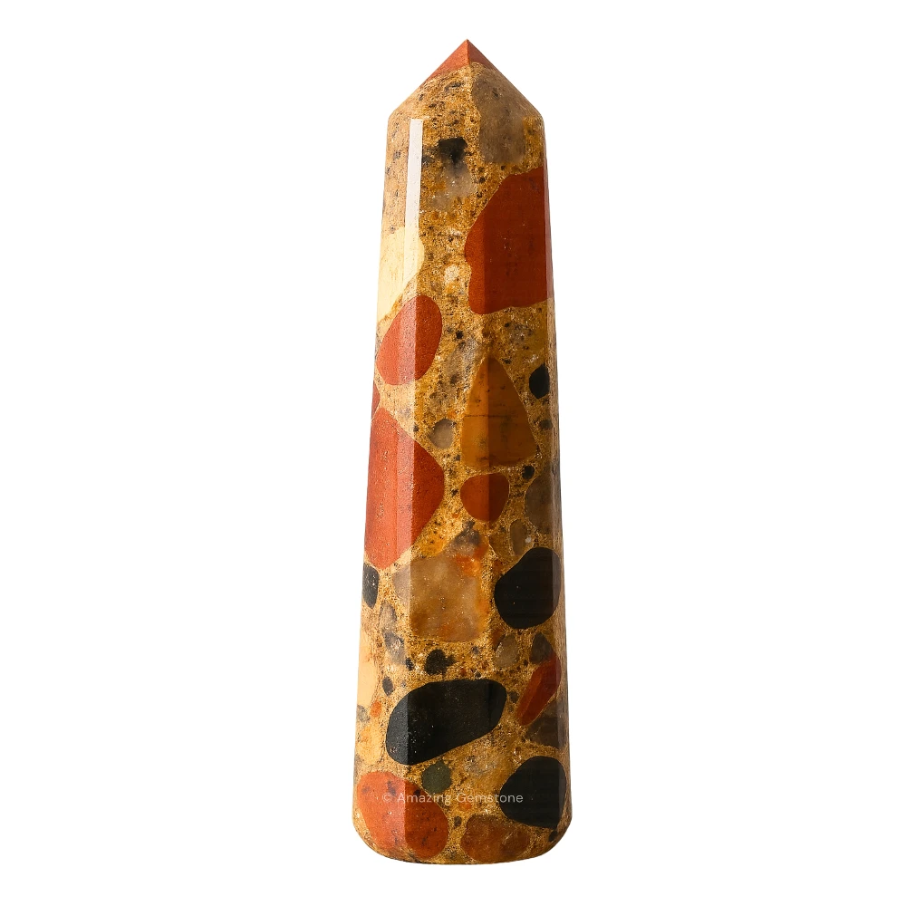 Spotted Jasper Tower (2" to 3" INCH)