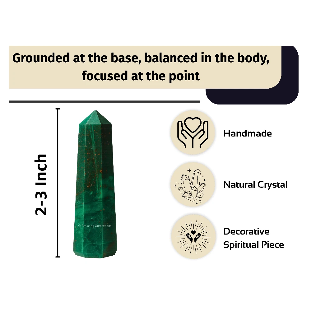 Bloodstone Tower (2" to 3" inch)