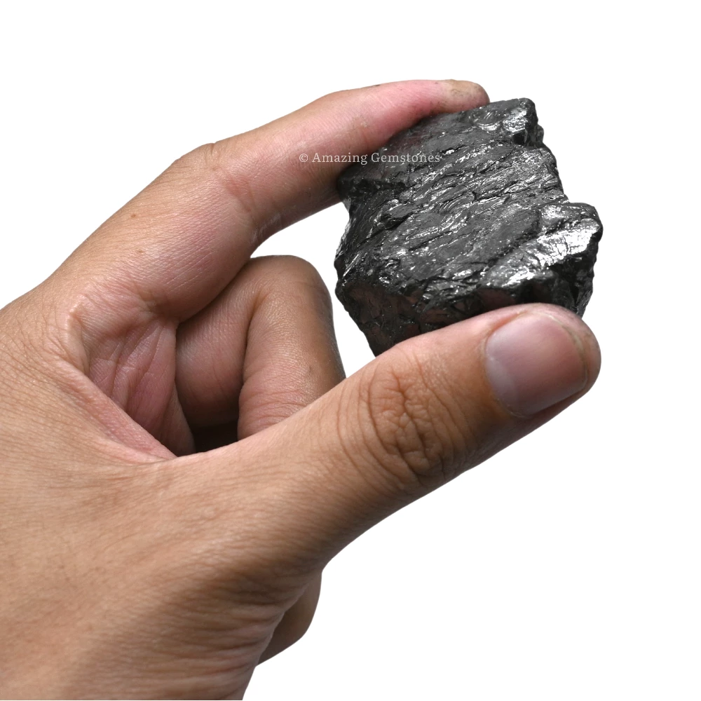 Elite Shungite Raw Stones for Water Purification (70-100 gram)