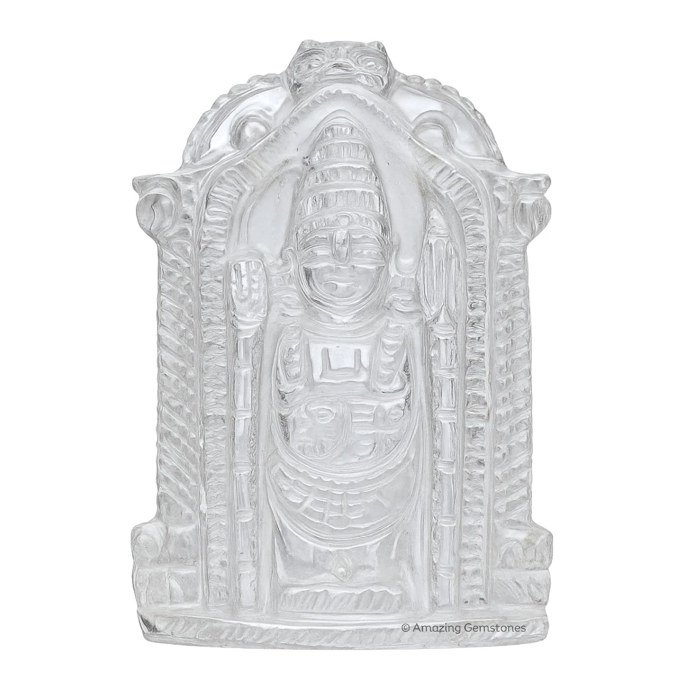 Clear Quartz Balaji (30-50 Gram)