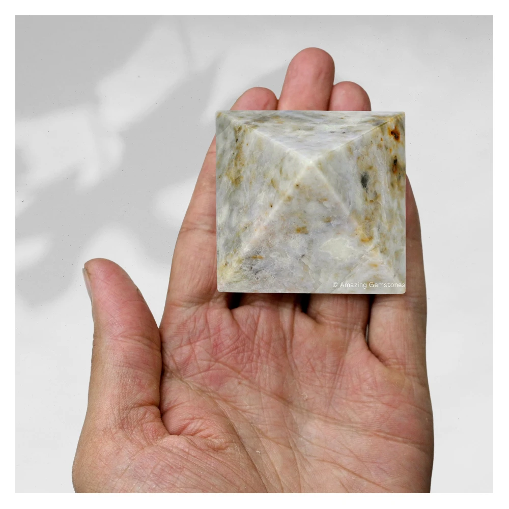 Hackmanite Pyramid (2 Inch)