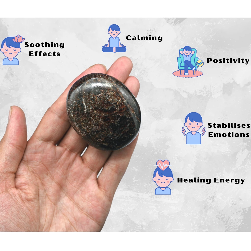 Garnet Palm Stone