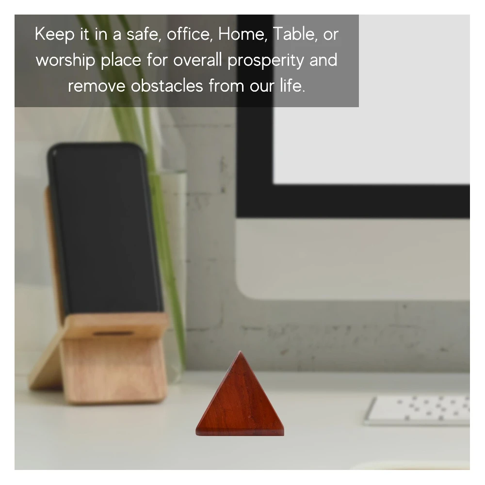 Red Jasper Pyramid (1 Inch)