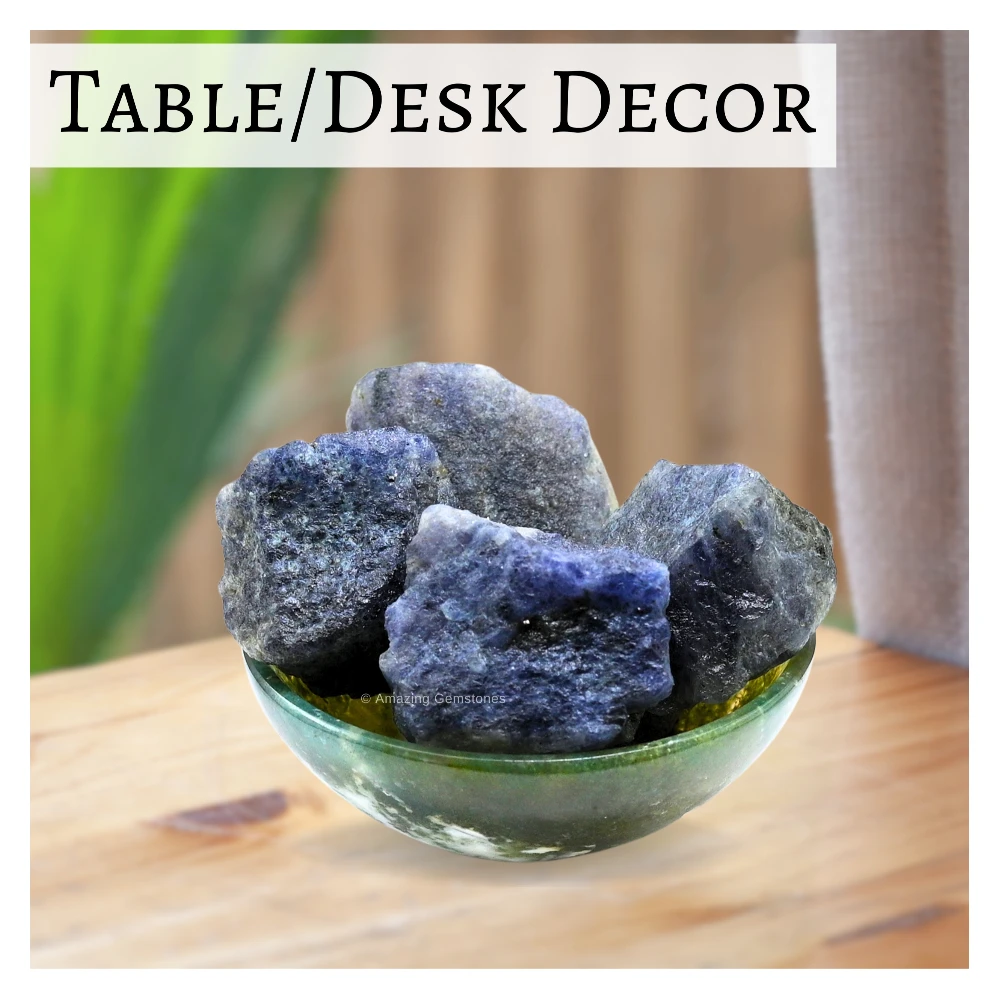 Iolite Raw Crystals (5 Pieces)
